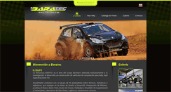 Desktop Screenshot of baratec-rally.com.ar