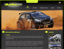 Tablet Screenshot of baratec-rally.com.ar